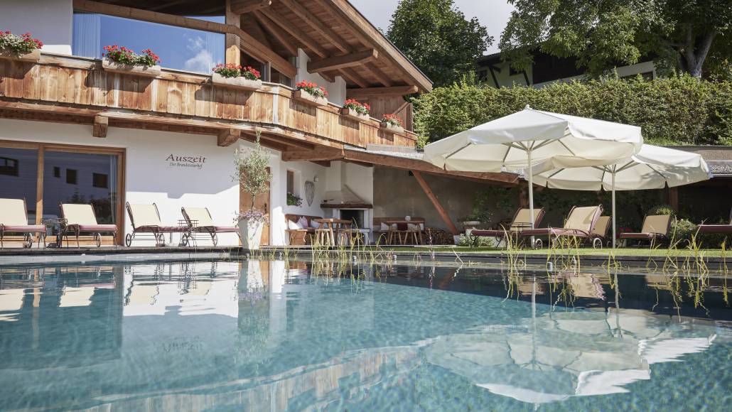 Außenpool Hotel Der Brandstetterhof