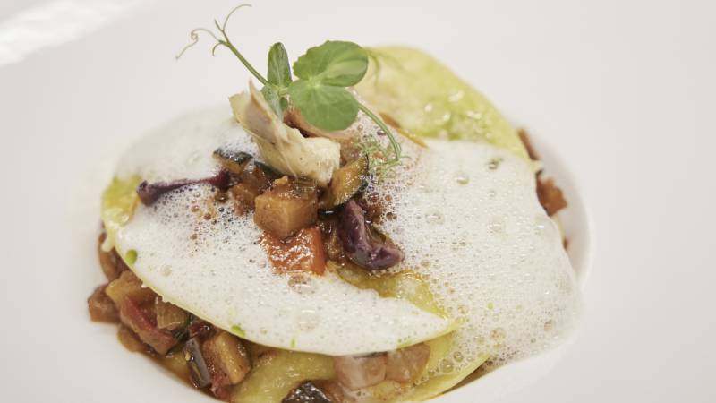 Vegetarische Menüauswahl Der Brandstetterhof