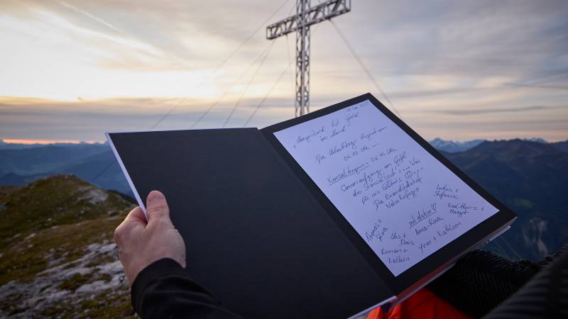 Gipfelbuch Stanser Joch - Der Brandstetterhof