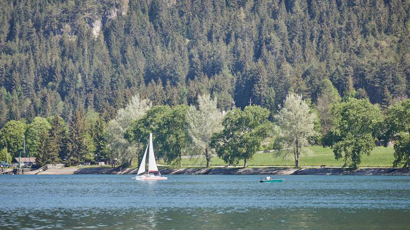 Segeln am Achensee - Der Brandstetterhof
