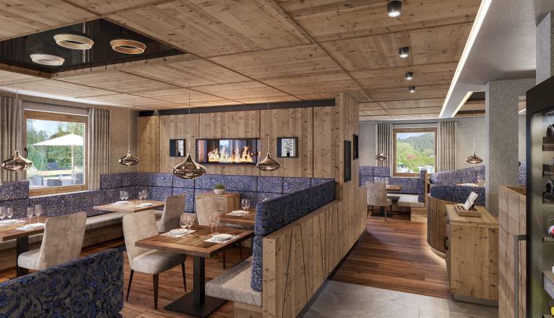im Restaurant: zurücklehnen und genießen - Der Brandstetterhof