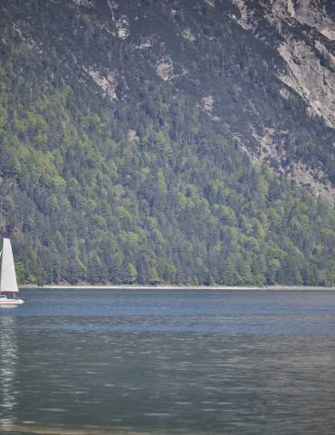 Segelboot auf dem Achensee