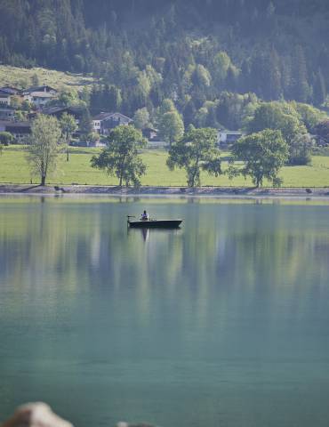 Angler auf dem Achensee