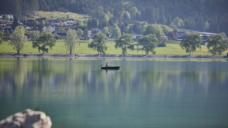 Angler auf dem Achensee