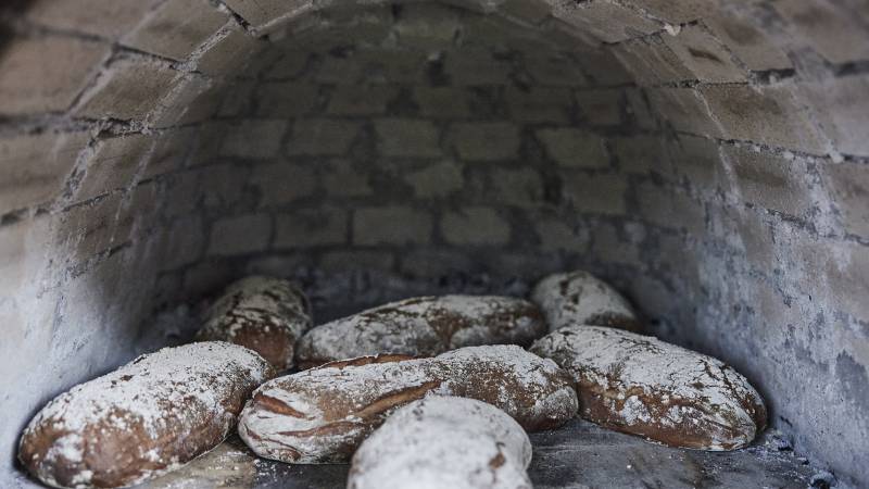 Brot im Steinofen